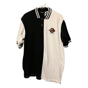 VINTAGE ESPN Zone Shirt Adult Medium Baltimore, MD Polo Shirt Short Sleeve Men's